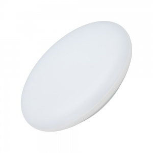 Светодиодный светильник Arlight CL-Frisbee-Motion-R300-18W Warm 3000K (WH 180 deg 230V ARL IP54 Пластик) 030162