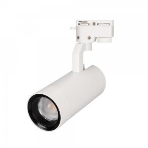 Трековый светодиодный светильник однофазный Arlight LGD-Gelios-2TR-R80-30W White 6000K 031239