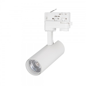 Трековый светодиодный светильник трехфазный Arlight LGD-Gera-4TR-R55-10W White 6000K 024547(1)