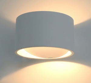  Светодиодный настенный светильник Arte Lamp Cerchito 5W 3000K A1417AP-1WH