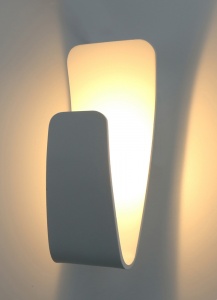  Светодиодный настенный светильник Arte Lamp Virgola 5W 3000K A1418AP-1WH