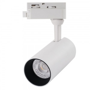 Трековый светодиодный светильник однофазный Arte Lamp Regulus 13W 4000K A4568PL-1WH