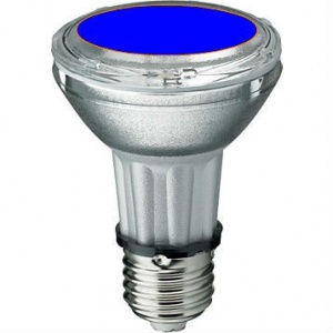 Лампа BLV HIT-PAR 20 35W  bl  E27 35W 95V 0.5 A     750cd   6000h   u360  синяя 132210