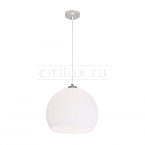  Подвесной светильник Меридиан Белый+Хром CL946301 Citilux