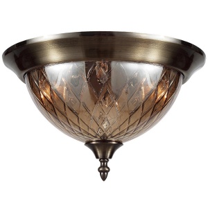  Потолочный светильник Nuovo PL3 bronze 2550/103 Crystal Lux