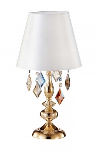 Настольная лампа Crystal Lux Mercedes LG1 Gold/Color 0951/501