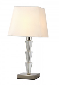 Настольная лампа Crystal Lux Marsela LG1 Nickel 2390/501