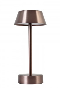 Настольная светодиодная лампа Crystal Lux Santa LG1 Coffee 6W 3000K 3663/501
