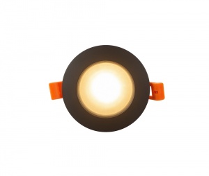 Точечный встраиваемый светильник Denkirs DK3016-BK