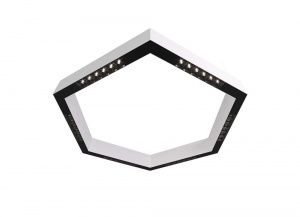 Накладной светодиодный светильник Donolux Eye-Hex Белый 36W 3000K DL18515С111W36.34.700BB