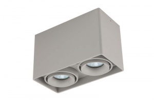Накладной светодиодный светильник Donolux Lumme 18.6W 3000K DL18610/02WW-SQ Silver Grey