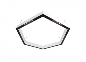 Подвесной светодиодный светильник Donolux Eye-Hex Белый 36W 3000K DL18515S111W36.34.900BB