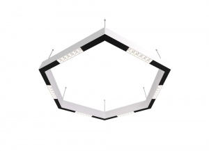 Подвесной светодиодный светильник Donolux Eye-Hex Белый 36W 3000K DL18515S111W36.34.900WB