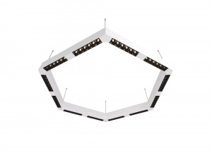 Подвесной светодиодный светильник Donolux Eye-Hex Белый 72W 3000K DL18515S111W72.34.900BW
