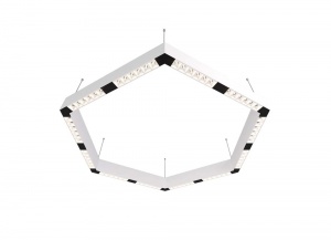 Подвесной светодиодный светильник Donolux Eye-Hex Белый 72W 3000K DL18515S111W72.34.900WB
