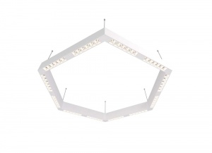Подвесной светодиодный светильник Donolux Eye-Hex Белый 72W 3000K DL18515S111W72.34.900WW