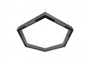 Подвесной светодиодный светильник Donolux Eye-Hex Алюминиевый 36W 3000K DL18515S111А36.34.900BB