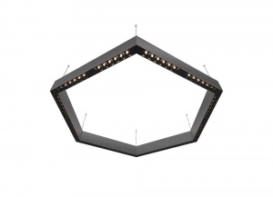 Подвесной светодиодный светильник Donolux Eye-Hex Алюминиевый 72W 3000K DL18515S111А72.34.900BB