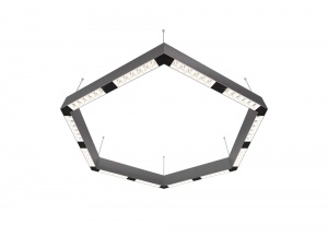 Подвесной светодиодный светильник Donolux Eye-Hex Алюминиевый 72W 3000K DL18515S111А72.34.900WB