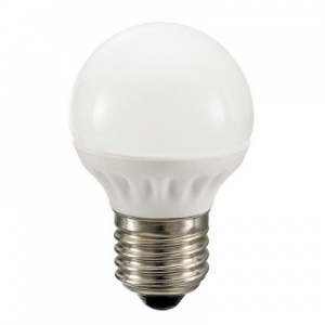 Светодиодная лампа Donolux Civilight шар 3 Вт 220В 250Lm 2700К (теплый) мат.стекло G45 K2F25T3 Е27