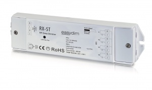  Универсальный приемник-контроллер RX-ST для светодиодных лент RGB RGB+W MIX  001484