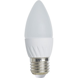  Светодиодная лампа  E27 5W 2700K 220V матовая свеча C7TW50ELC Ecola