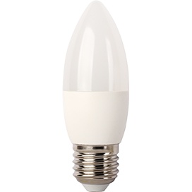 Светодиодная лампа Ecola Light candle   LED  7W 220V E27 4000K свеча композит 103x37 C7TV70ELC