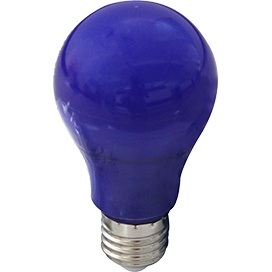 Светодиодная лампа Ecola classic   LED color 12W A60 220V E27 Blue Синяя 360° (композит) 110x60 K7CB12ELY