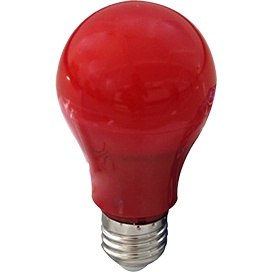 Светодиодная лампа Ecola classic   LED color 12W A60 220V E27 Red Красная 360° (композит) 110x60 K7CR12ELY