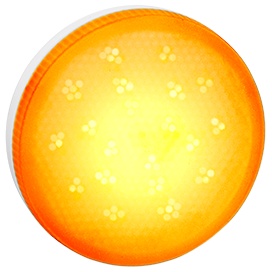 Светодиодная лампа Ecola GX53   LED color  8W Tablet 220V Yellow Желтый матовая 28x74 T5TY80ELC