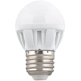  Светодиодная лампа  E27 5W 4000K 220V G45 матовый шар TF7V50ELC Ecola