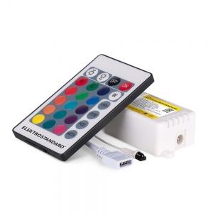 Контроллер для светодиодных лент RGB c ПДУ Elektrostandard 12V (ИК) IP20 LSC 014 4690389146206