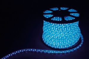Дюралайт Feron LED-R2W 2-х жильный синий 1.44Вт/м 36LED/м 100м 220V 26065