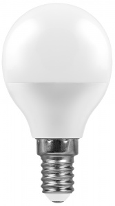  Лампа светодиодная Feron LB-550 Шарик E14 9W 2700K 25801 