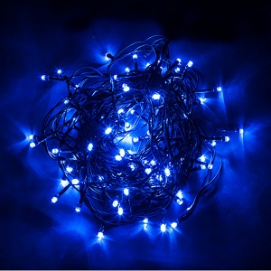 Светодиодная гирлянда Feron CL06 линейная 20м +1.5м 230V синий c питанием от сети 32312