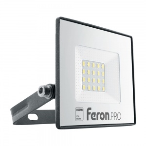 Светодиодный прожектор Feron PRO LL-1000 20W 6400K 41538