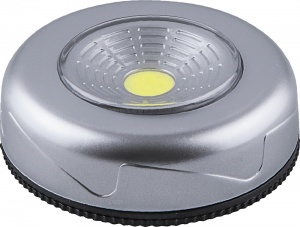  Светодиодный светильник-кнопка Feron FN1204 2W серебро 23374 
