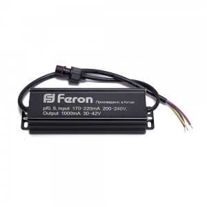 Трансформатор электронный (драйвер) Feron LB024 для AL2154 41357