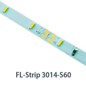 Светодиодная лента Foton FL-Strip 3014-S 60-WW 3000K 6W/m DC-12V IP20 5*5000mm 600lm/m 607331