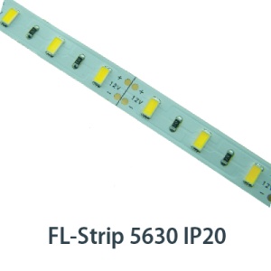 Светодиодная лента Foton FL-Strip 5630-S 60-WW 3000K 18W/m DC-12V IP20 10*5000mm 2400lm/m 607416