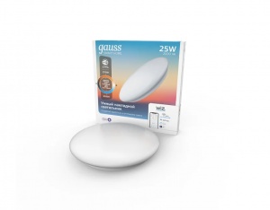 Настенно-потолочный светодиодный светильник Gauss Smart Home 25W 2700-6500K 2050112