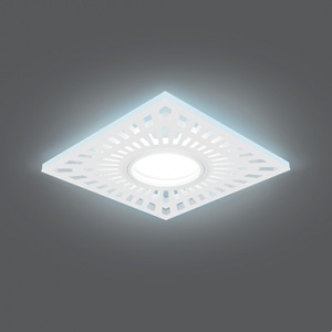 Точечный встраиваемый светильник Gauss Backlight BL128
