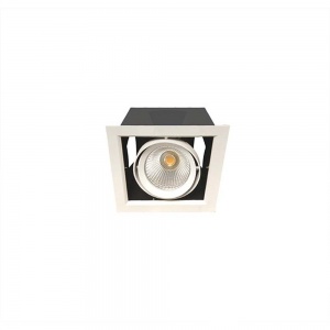 Светильник Downlight карданный светодиодный Luxeon Algol 1 LED 30W 3000K 36 deg. white 85002