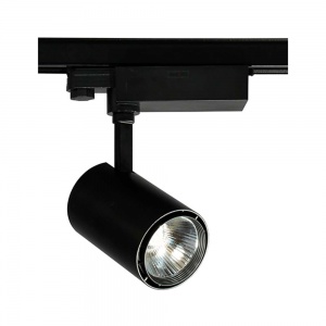 Трековый светодиодный светильник Luxeon Wesen LED 30W 4000K 28 deg black 12085