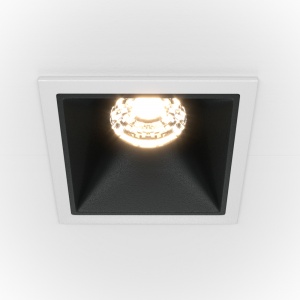 Встраиваемый светодиодный светильник Maytoni Alfa LED 10W 4000K DL043-01-10W4K-SQ-WB