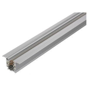 Шинопровод осветительный встраиваемый Nordic Aluminium XTSF-4100-1 1м серебро 19105101