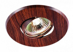  Встраиваемый светильник Novotech Wood 369710