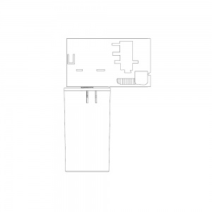 Адаптер для трековой системы светильников Nowodvorski Ctls Adapter 8282