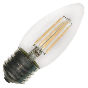 Светодиодная филаментная лампа Osram FIL LSCL B60   5W/827 230V CL     E27  600lm свеча прозрачная 4058075212398