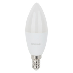 Светодиодная лампа Osram LS CLB 75  9W/827 170-250V FR  E14 806lm     200° 40000h свеча 4058075696655
